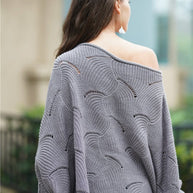 WW Es wird alles gut Strickpullover - Grün