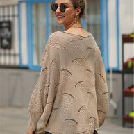 WW Es wird alles gut Strickpullover - Grün