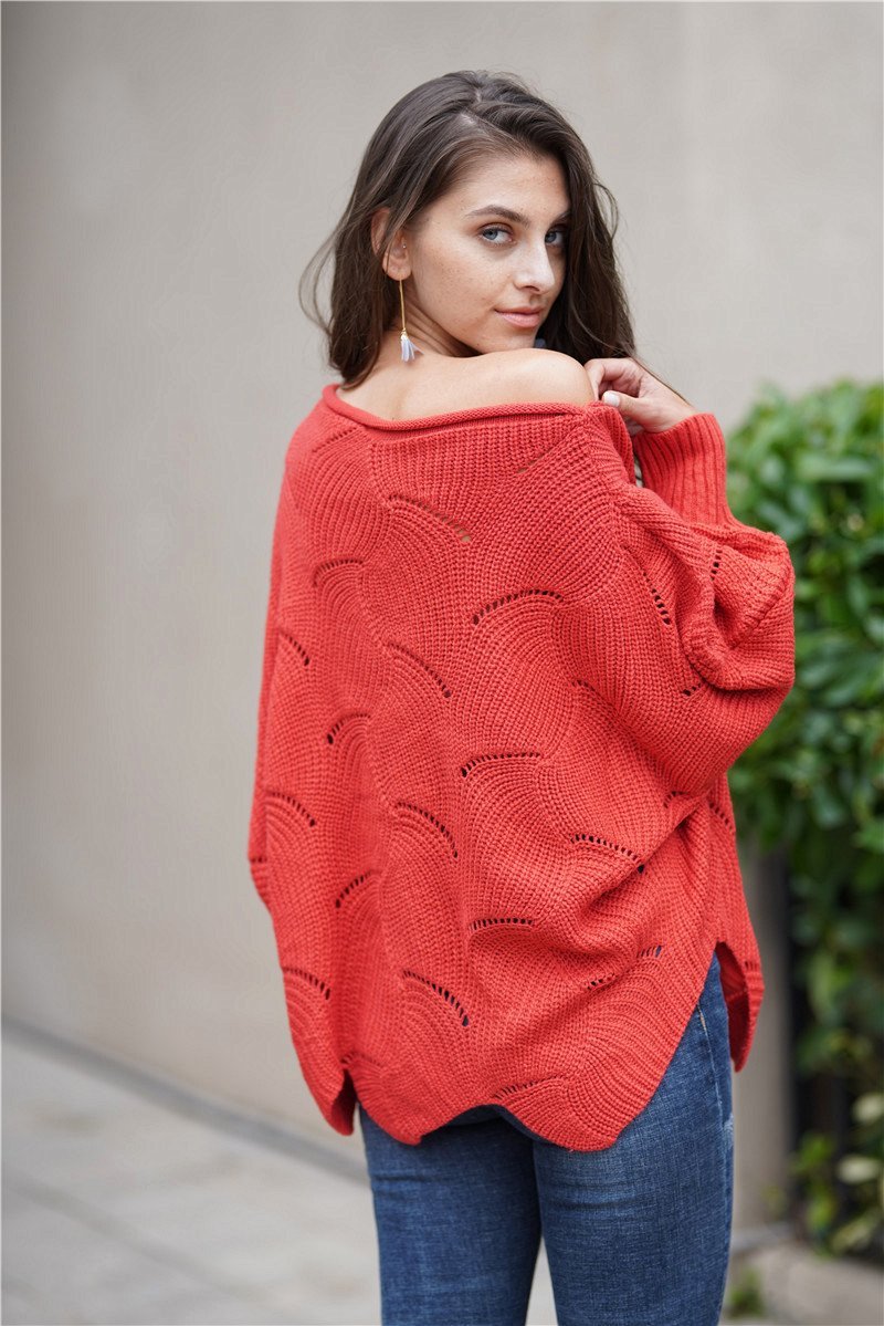 W&W Mode Es wird alles gut Strickpullover - Grün