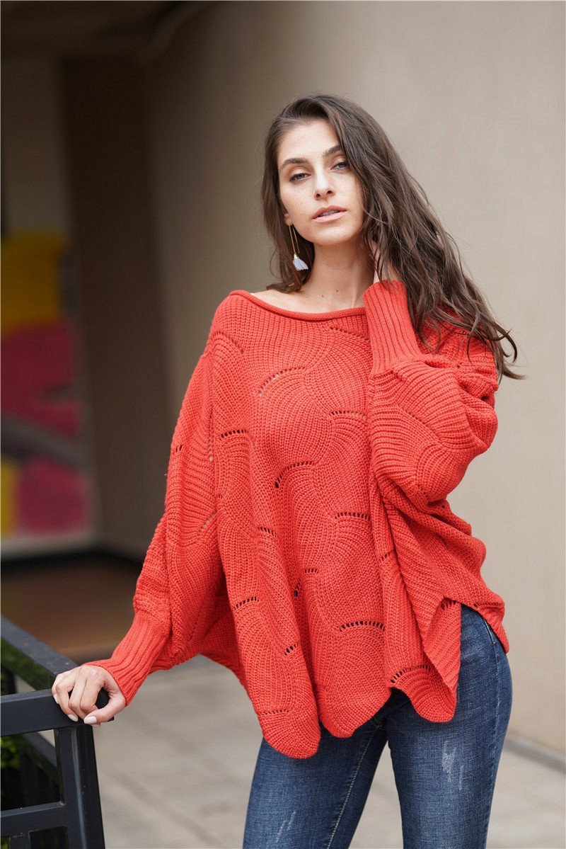 W&W Mode Es wird alles gut Strickpullover - Grün