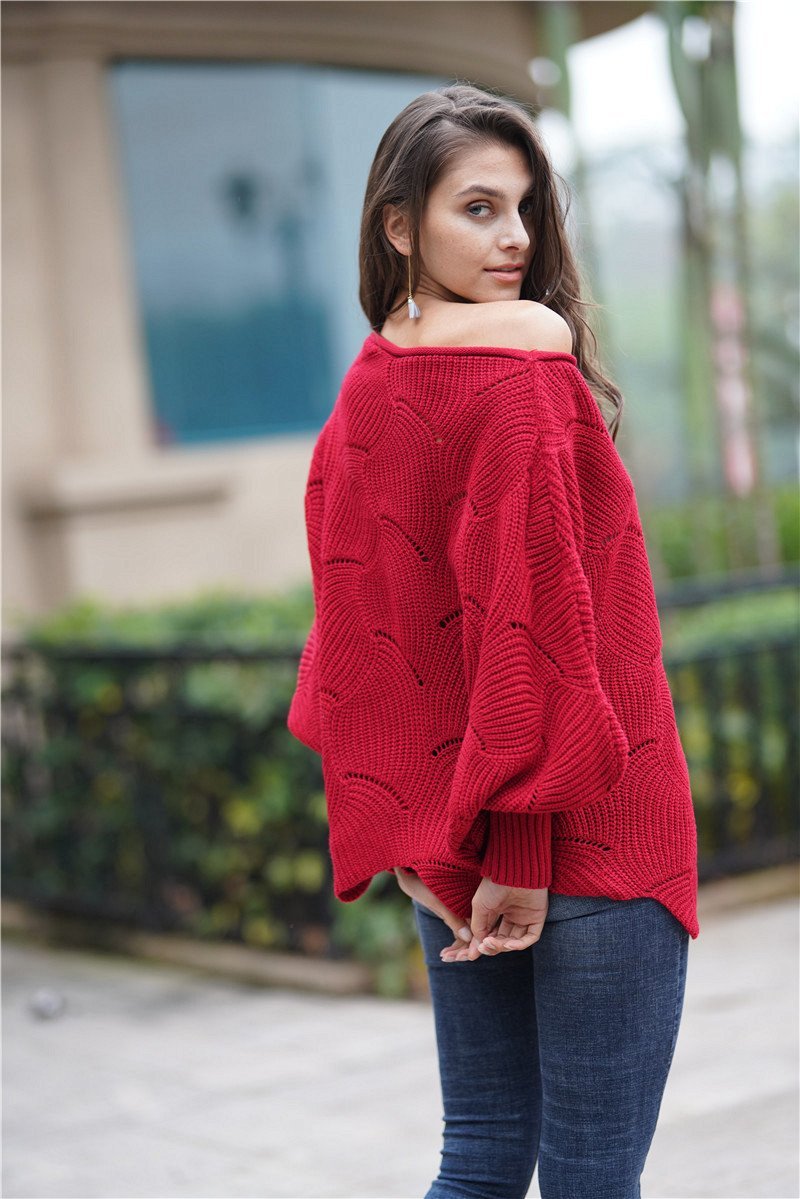 W&W Mode Es wird alles gut Strickpullover - Grün