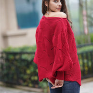 WW Es wird alles gut Strickpullover - Grün