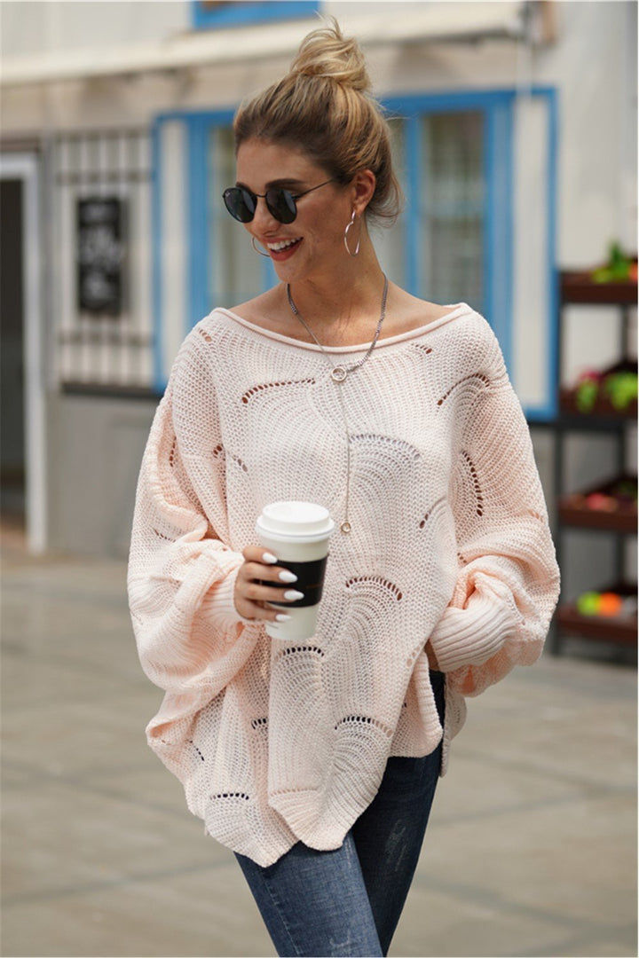 W&W Mode Es wird alles gut Strickpullover - Grün