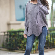 WW Es wird alles gut Strickpullover - Grün
