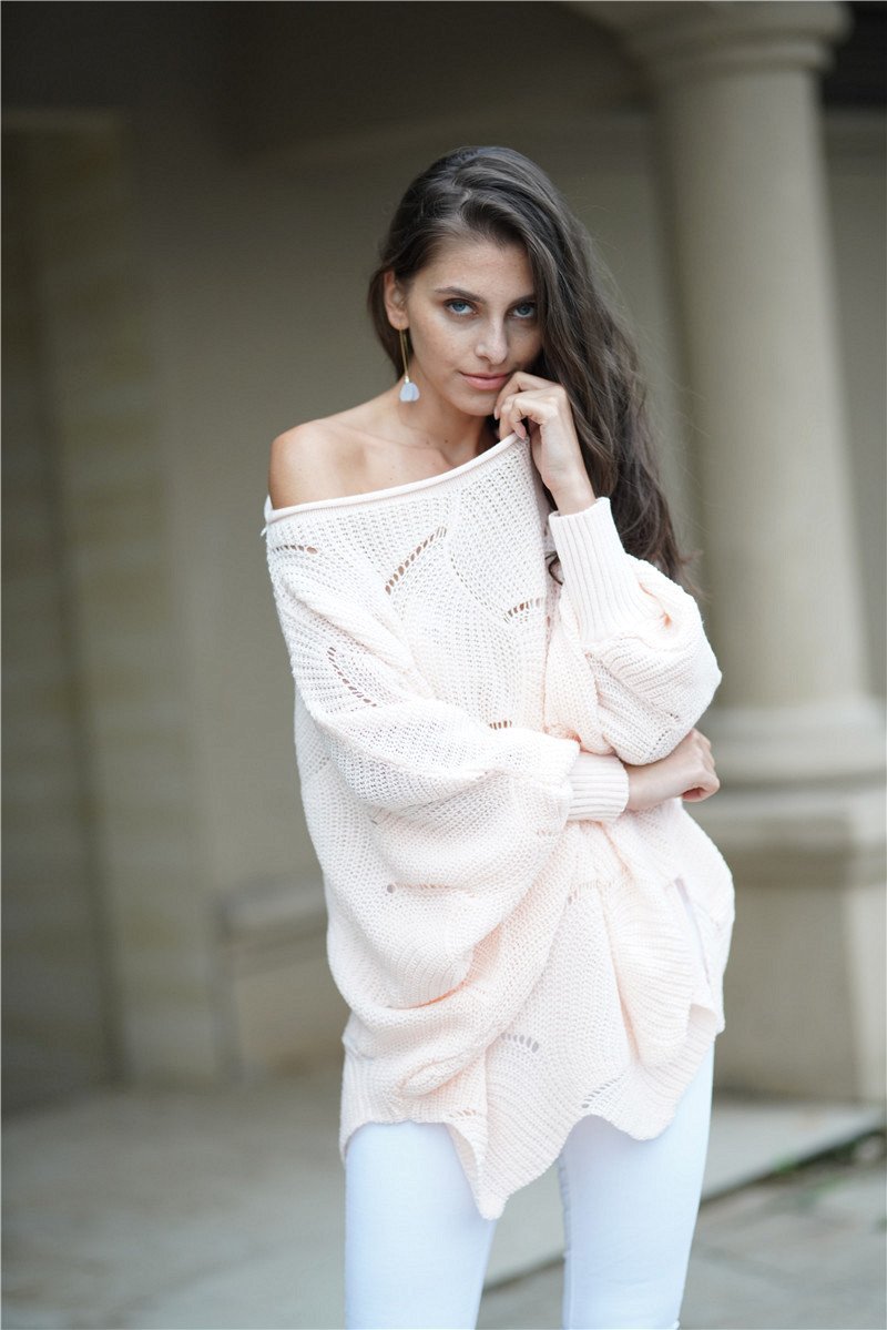 W&W Mode Es wird alles gut Strickpullover - Grün