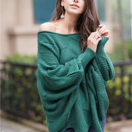 WW Es wird alles gut Strickpullover - Grün