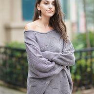WW Es wird alles gut Strickpullover - Grün