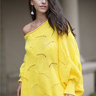 WW Es wird alles gut Strickpullover - Grün