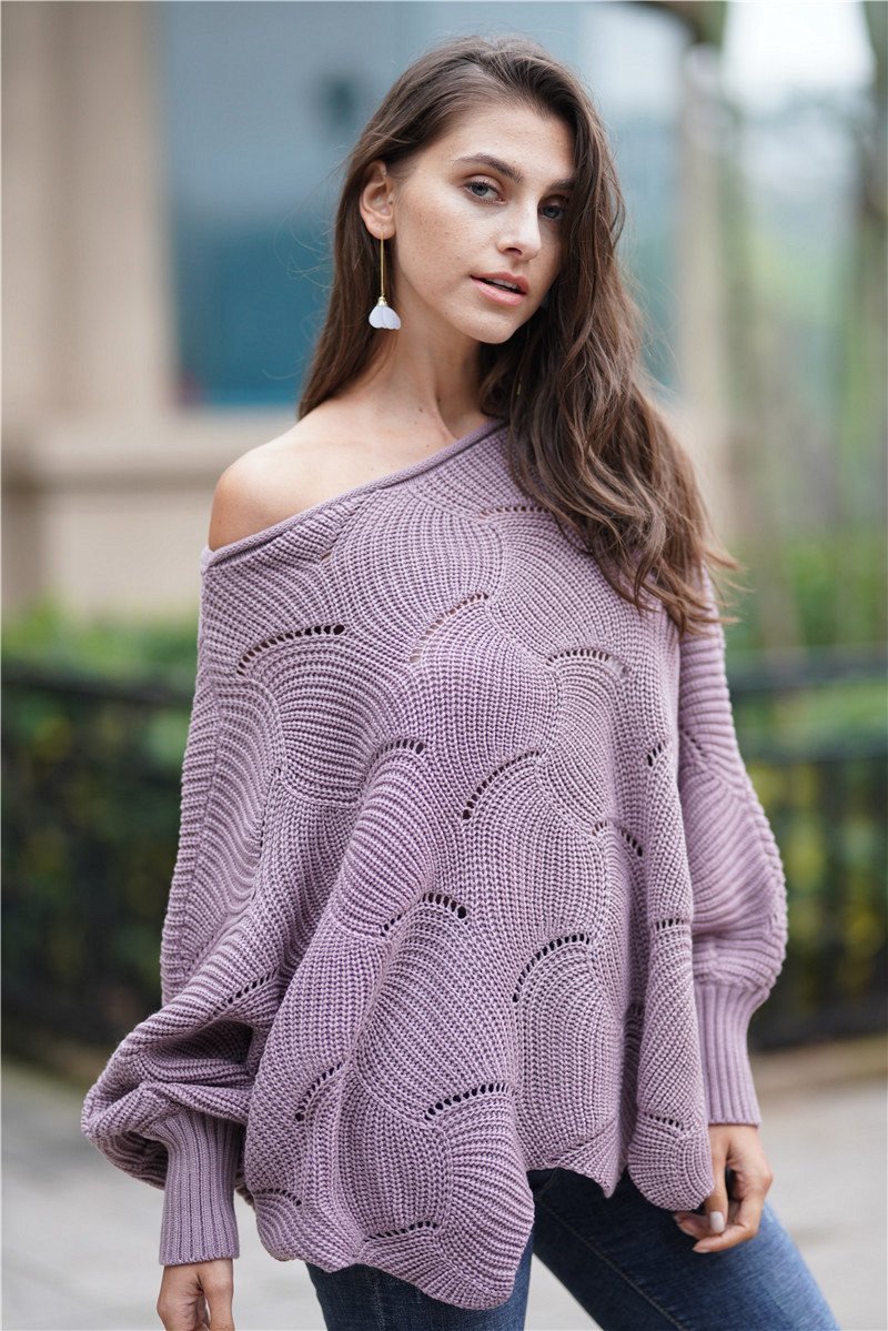 W&W Mode Es wird alles gut Strickpullover - Grün