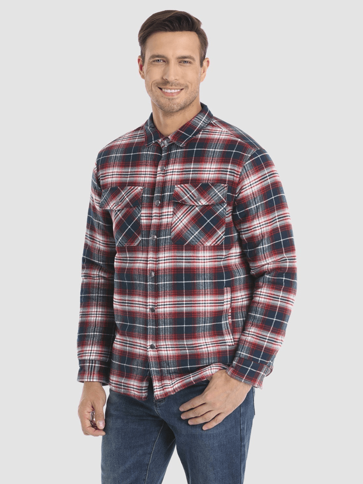 WW | Karierte Flanelljacke