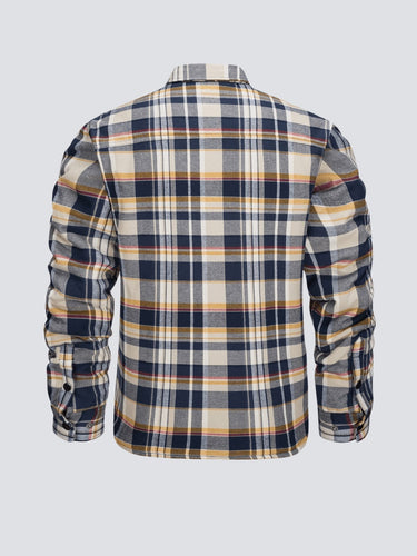 W&W Mode | Lässige Langärmelig Gestreift Jacke mit Knöpfen