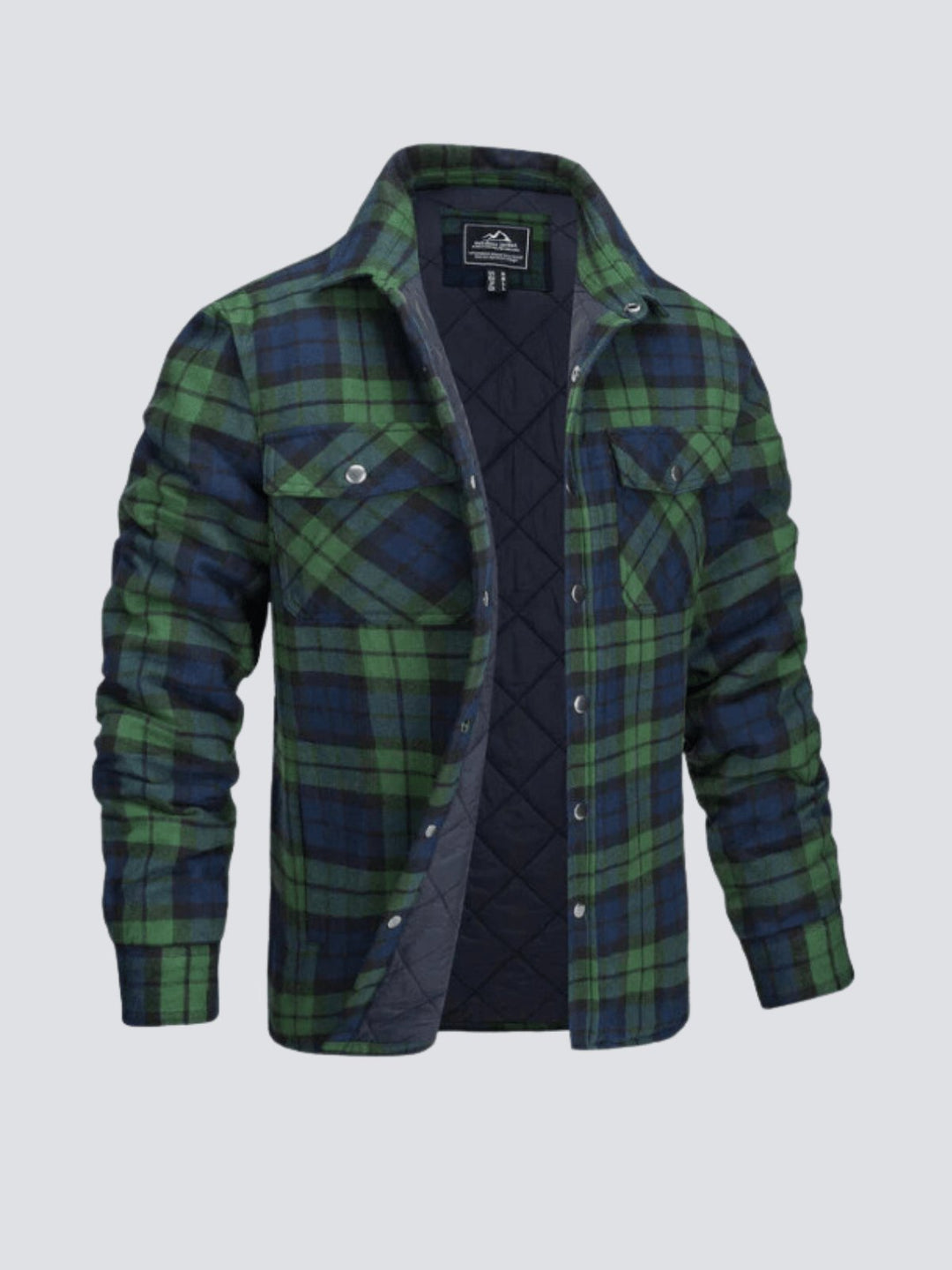W&W Mode | Lässige Langärmelig Gestreift Jacke mit Knöpfen
