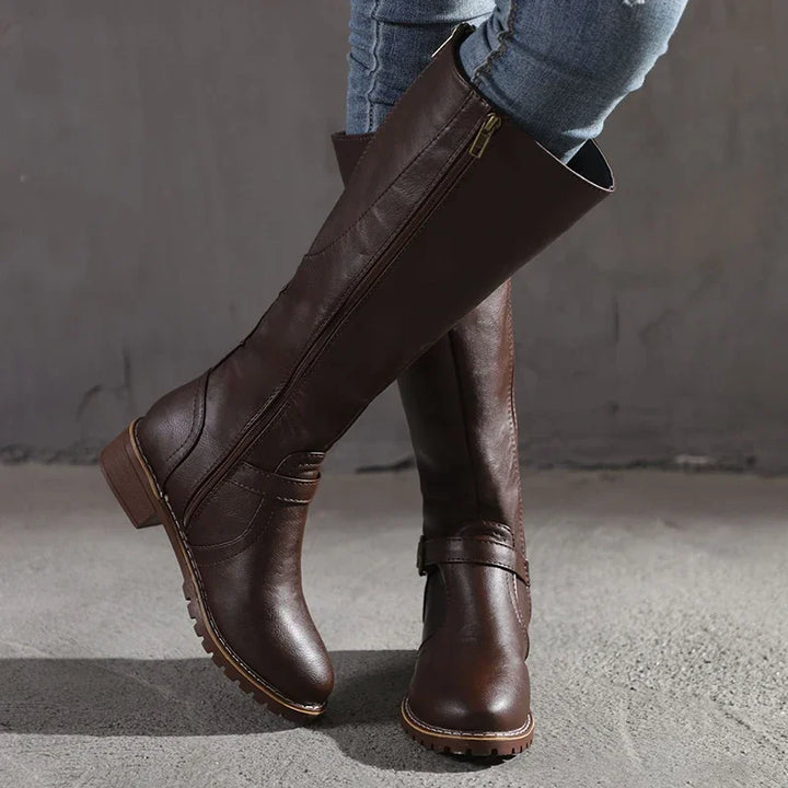 W&W Mode | Elegante Lederstiefel – Trendige Damenstiefel für jeden Anlass