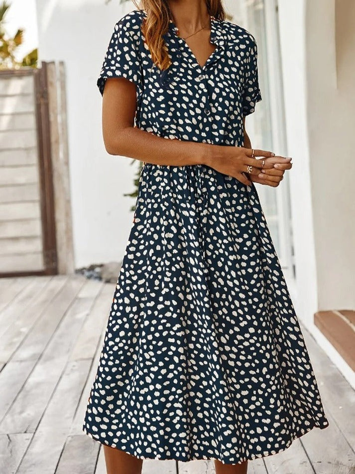 W&W Mode | Elegantes Langarm-Winterkleid Für Frauen