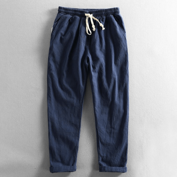 WW | Leinenhose Herren Perfekt Für Sommer & Freizeitstil Bequem