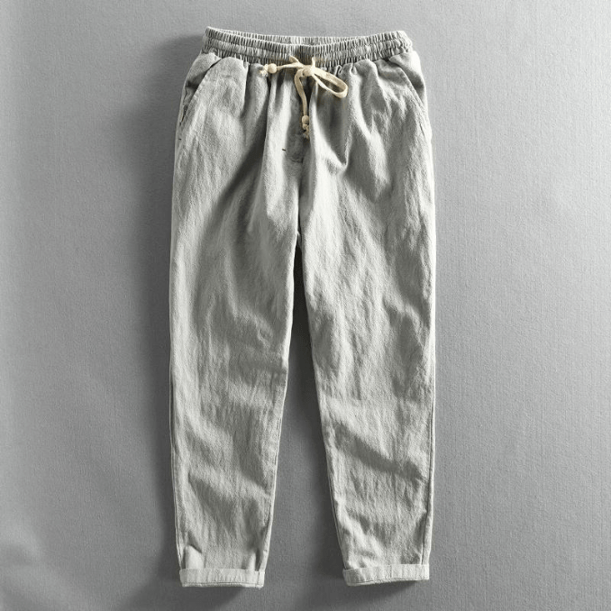 WW | Leinenhose Herren Perfekt Für Sommer & Freizeitstil Bequem