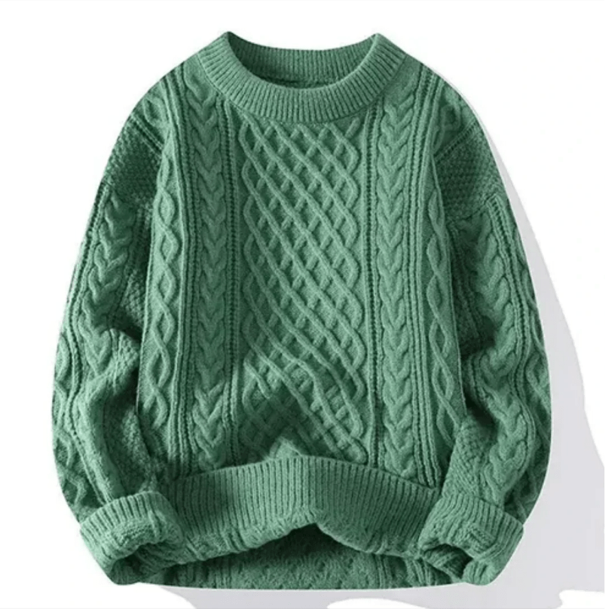 WW | Warme & Bequeme Herrenpullover Gestrickter Pullover