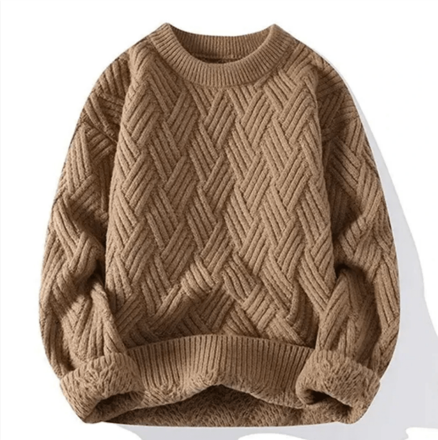 WW | Warme & Bequeme Herrenpullover Gestrickter Pullover