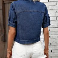 WW | Jack Kurze Ärmel Denim Jacke