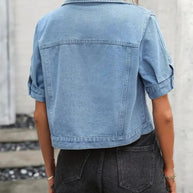 WW | Jack Kurze Ärmel Denim Jacke
