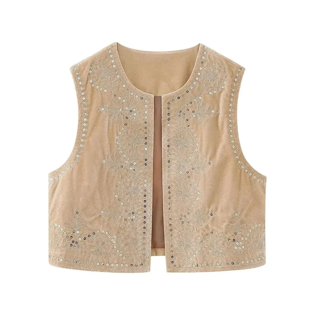 WW | Elegantes Besticktes Weste