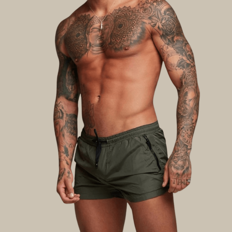 WW | Herren Badehose Schnell Trocknende Schwimmshorts Mit Stretch