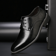 WW | Stilvolle Herren Schuhe Schnürschuhe Mit Brogue Details