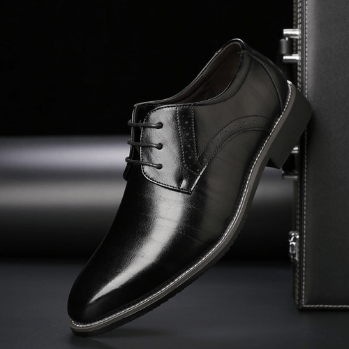 W&W Mode | Stilvolle Herren Schuhe Schnürschuhe Mit Brogue Details
