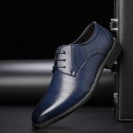 WW | Stilvolle Herren Schuhe Schnürschuhe Mit Brogue Details