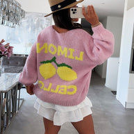 Cardigan Limoncello Rosa
