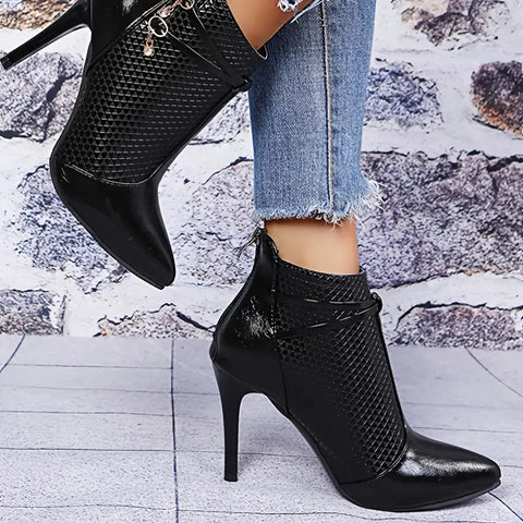 W&W Mode | Stiefeletten mit Stiletto-Absatz Für Frauen
