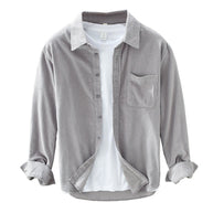 WW | Retro Herren Cordhemd Elegant, Vielseitig & Bequem