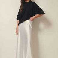WW | Satinrock Mit Hoher Taille Anna