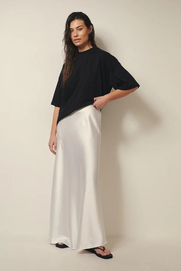 WW | Satinrock Mit Hoher Taille Anna