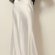 WW | Satinrock Mit Hoher Taille Anna