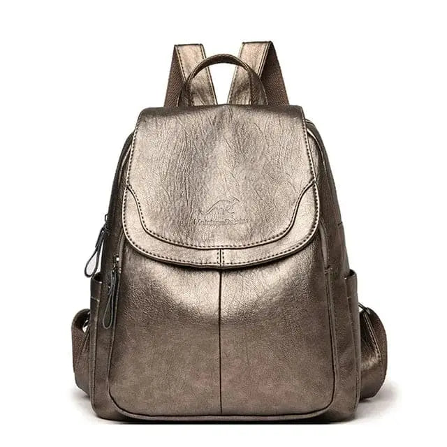 W&W Mode | Anti Diebstahl Rucksack Aus Leder