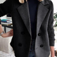 WW | Eleganter Blazer mit kontrastierenden Ärmeln