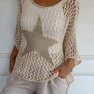 WW | Gestrickte Sternen Oberteile