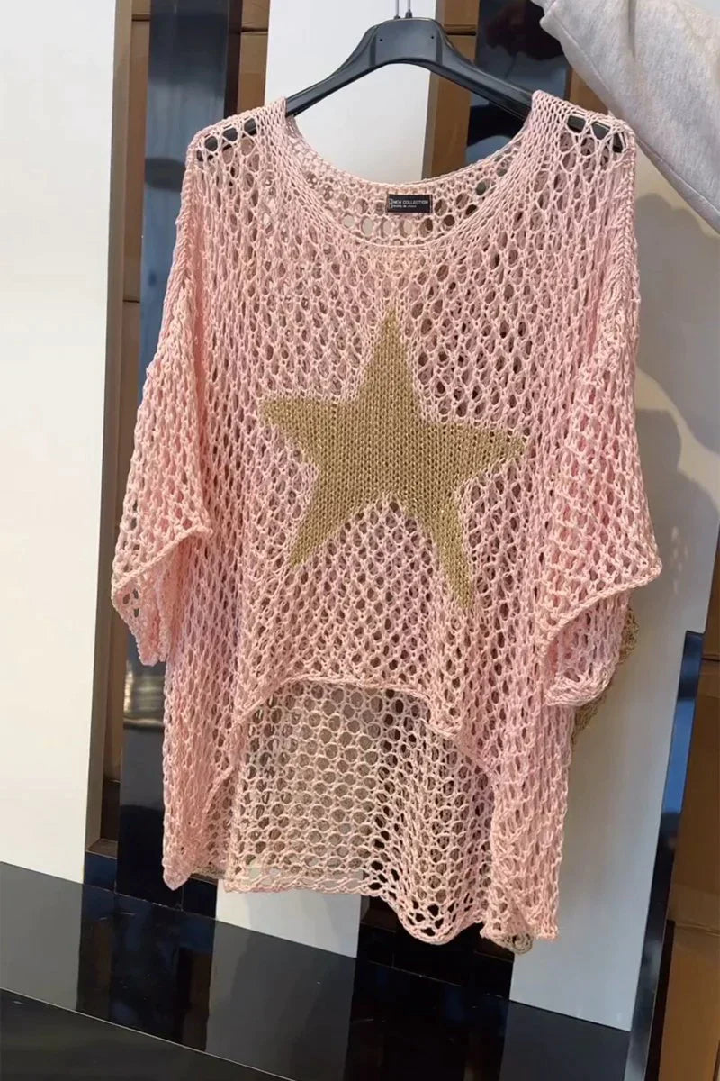 WW | Gestrickte Sternen Oberteile