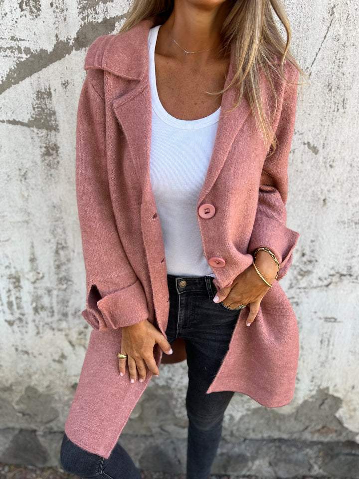 WW | Lässiger Lange Damen Herbstmantel