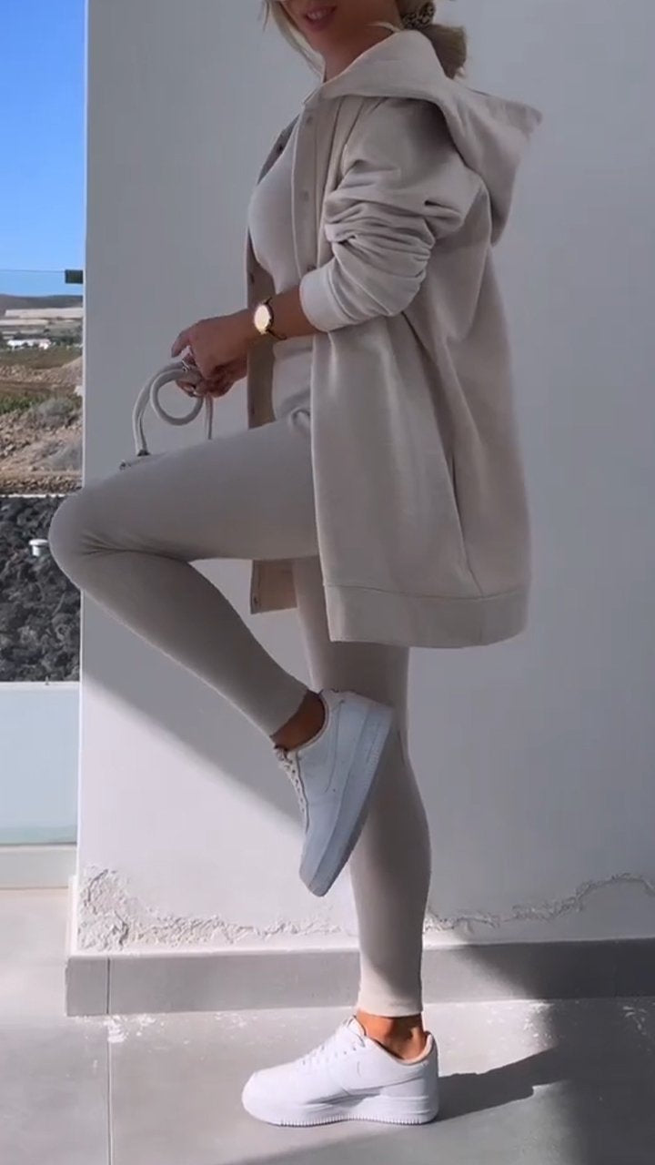 W&W Mode | Weste Und Sweatshirt Mit Kapuze