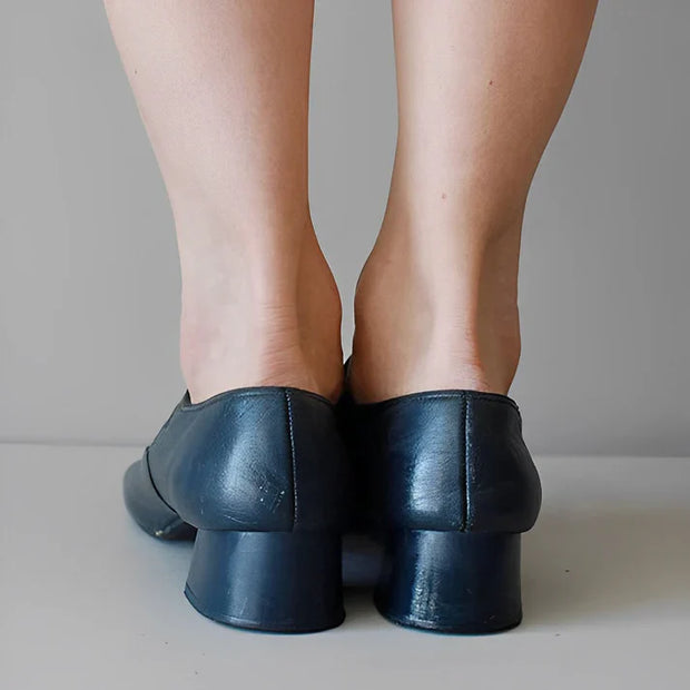 WW | Niedriger Absatz Riemchen Schuhe