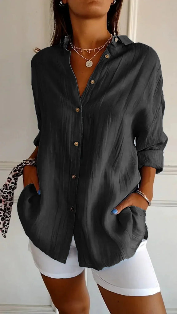 WW | Elegantes Plissee-Shirt für Damen