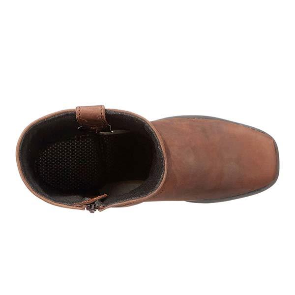 WW | Western Cowboy Stiefel Mit Seitlichem Reißverschluss Für Männer