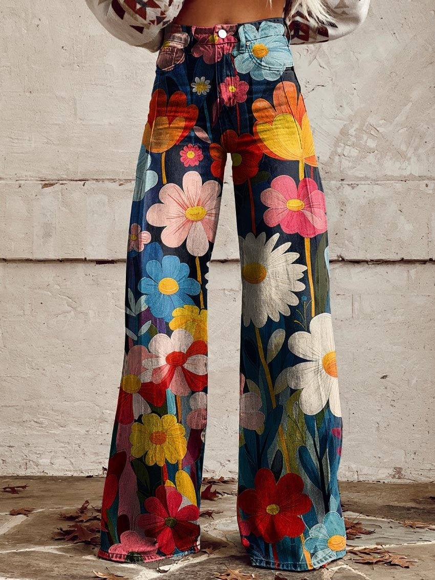 WW | Weite Blumenhose