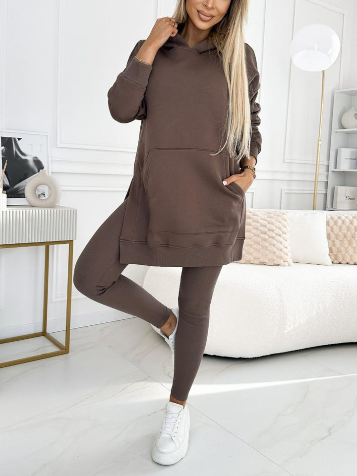 Kapuzenpulli | Leggings 2 in 1