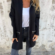WW | Stilvolle Langarm-Strickjacke