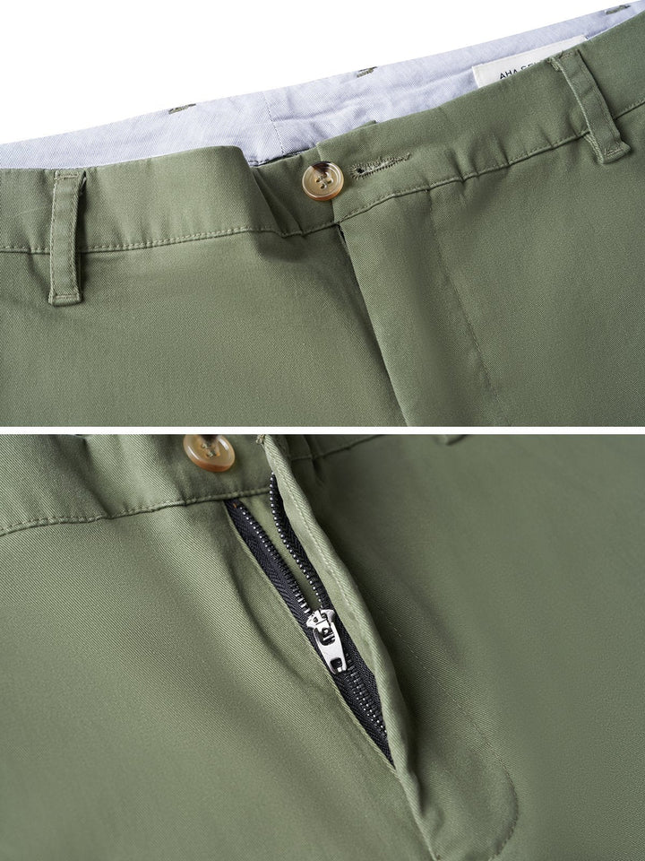 W&W Mode | Hochwertige, Dehnbare Herren Chino Hose Aus Pflegeleichtem Baumwoll Mischgewebe