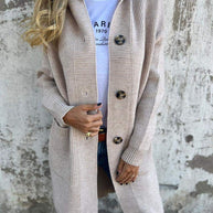 WW | Lange Und Bequeme Strickjacke