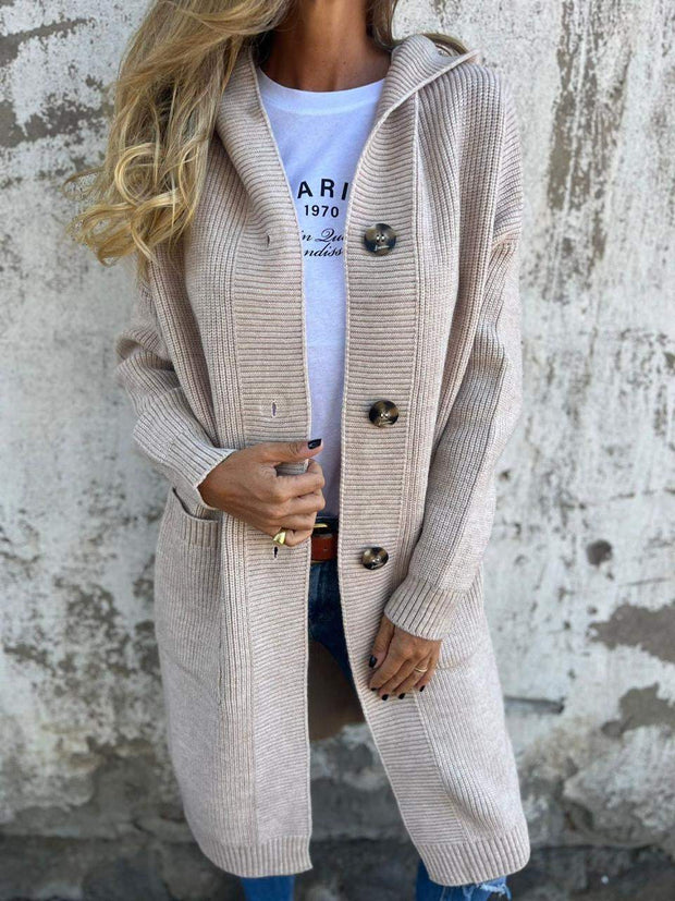 WW | Lange Und Bequeme Strickjacke